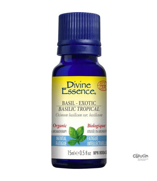 Divine Essence Basilic Tropical Biologique - 15 ml
