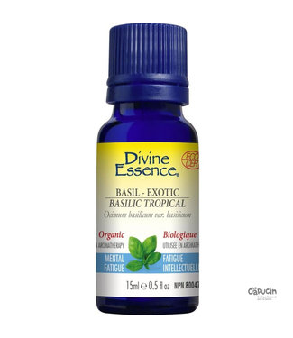 Divine Essence Organic Tropical Basil - 15 ml