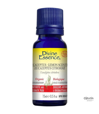 Divine Essence Eucalyptus Citronné biologique - 15 ml