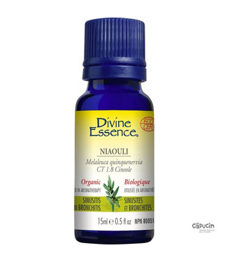 Divine Essence Organic Niaouli Cineole - 15 ml - Divine Essence
