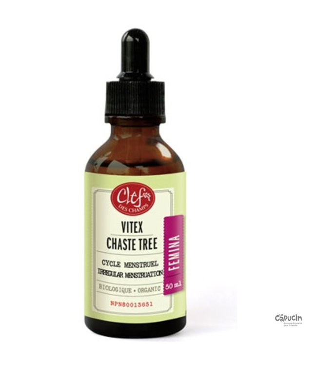 Clef des Champs Herbal Tincture - Chaste Tree - 50ml