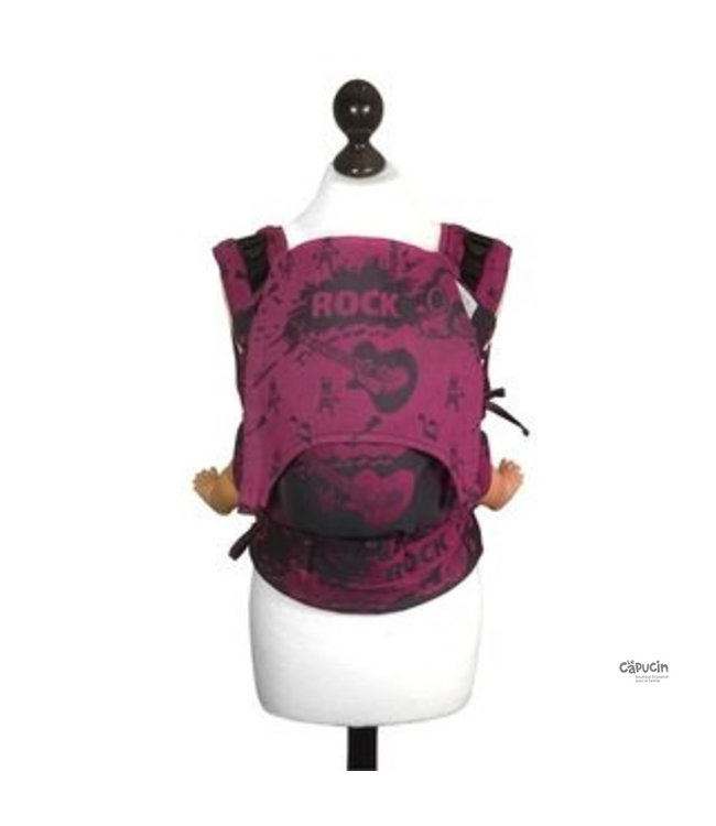 Baby Carrier Rental - Fusion - Baby - Rock n Roll - Pink Splash