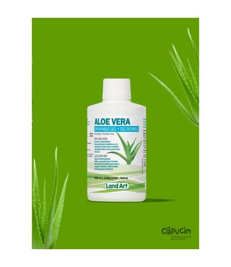 Land Art Aloe Vera - Gel - Drinkable - 500ml