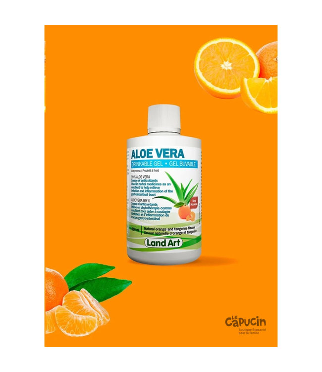 Aloe Vera - Gel - Drinkable - Orange - Choose a size