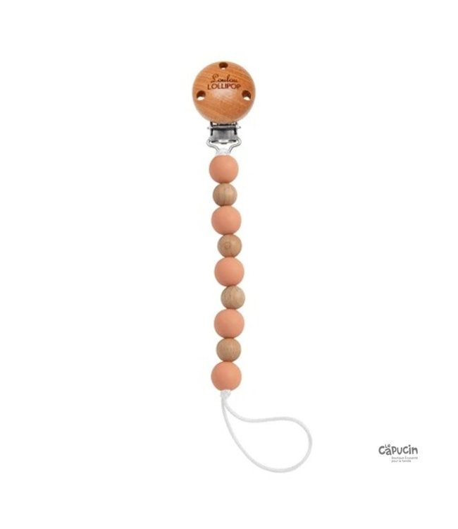 Loulou Lollipop Celeste Clip | Coral