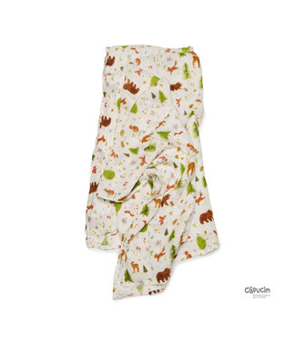 Loulou Lollipop Bamboo muslin blanket | Friends of the Forest