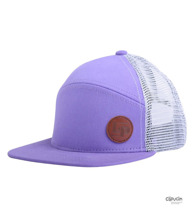 Cap - Snapback - Orleans - Lilac & Grey - Choose a size