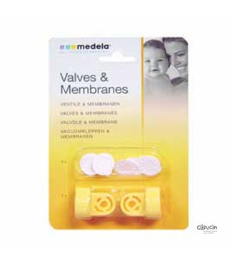 Medela Valves (2) and membranes (6)