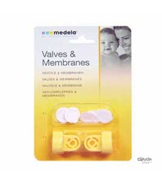 Medela Valves (2) et membranes (6)