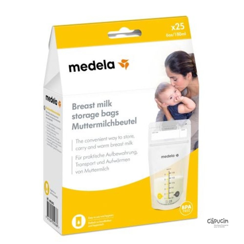 50 sacs pour conservation du lait maternel - Medela - Le Capucin Inc