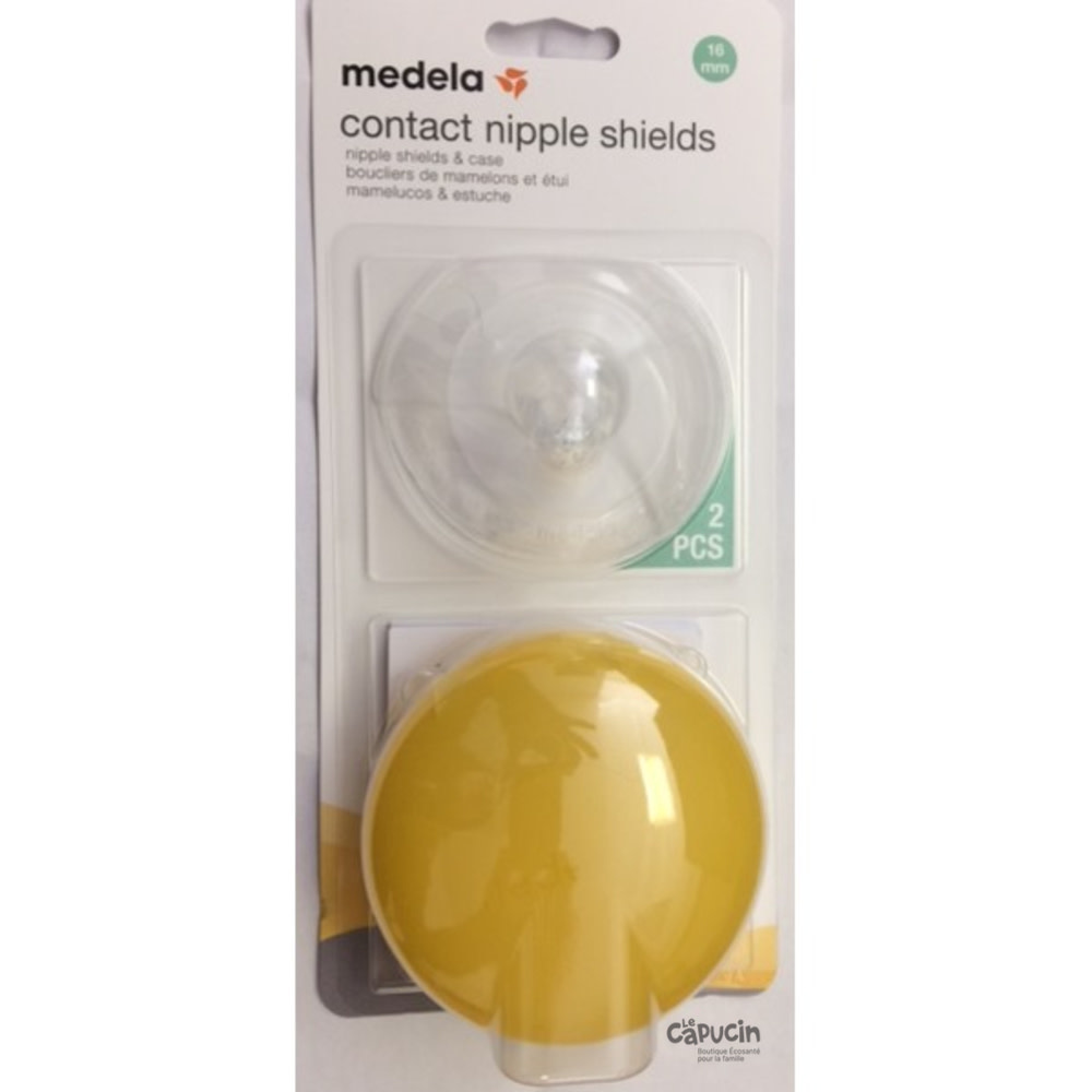MEDELA Contact Nipple Shields and Case 16mm, 20mm, 24mm