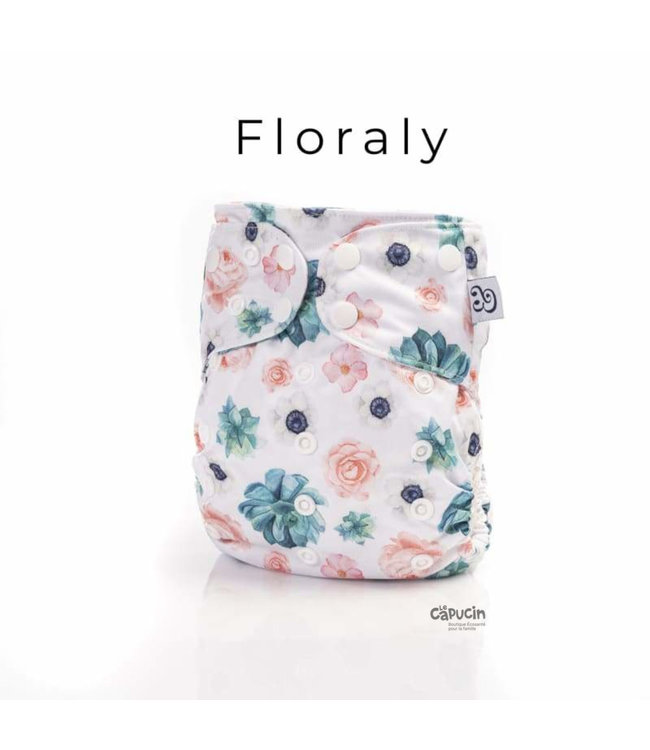 Mme & Co Pocket Diaper 2.0 with inserts | Floraly