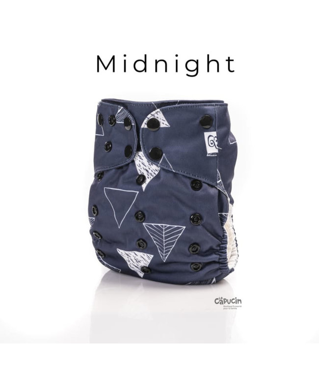 Pocket Diaper 2.0 with inserts | Midnight