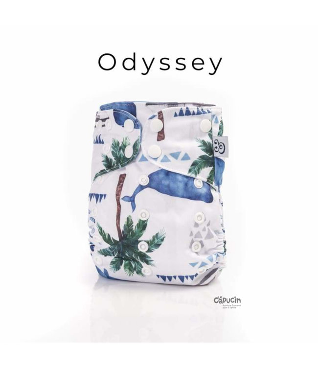 Mme & Co Pocket Diaper 2.0 with inserts | Odyssey