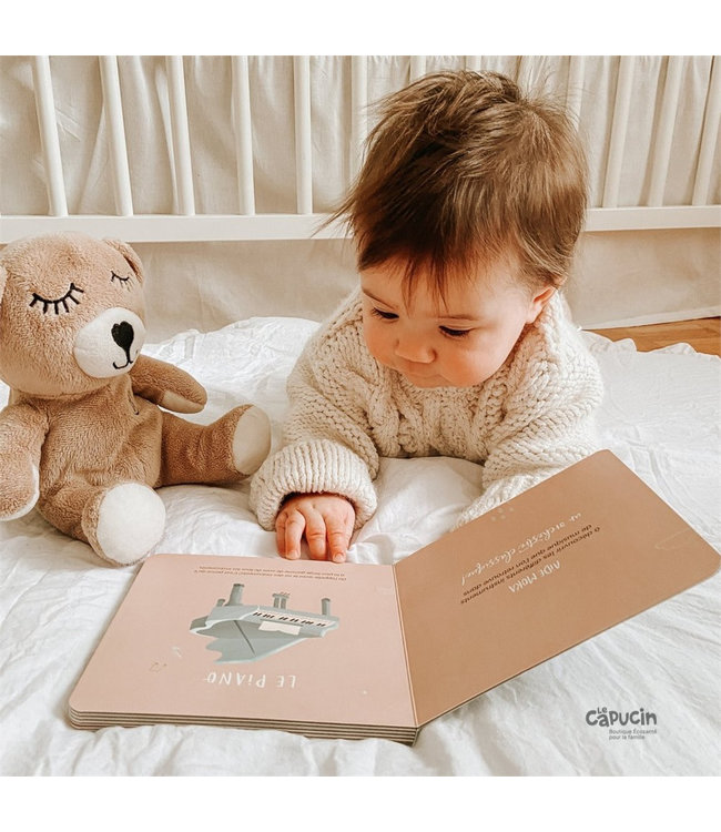 Livre imagier Moka découvre les instruments de musique par Moka Toutou Musical Le Capucin Inc