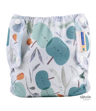 Mother Ease Air Flow | Diaper Cover | Green apple