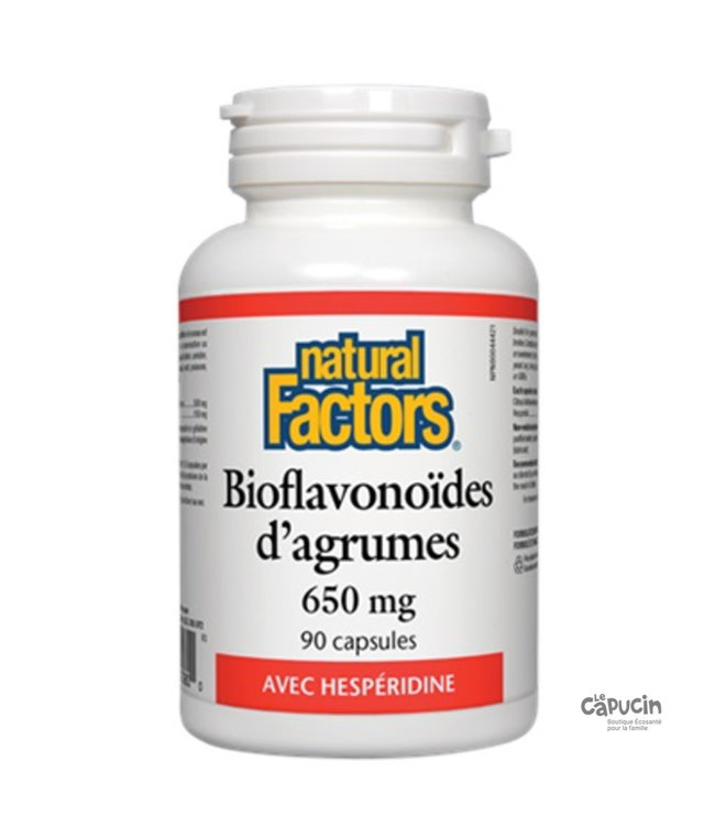 Bioflavonoides d'argumes avec hesperidine 650 mg - 90 Caps