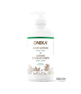 Oneka Lotion pour le corps - Cèdre & sauge - Choisissez un format