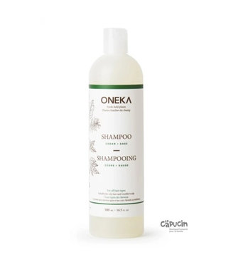Oneka Shampoing - Cèdre & sauge - Choisissez un format