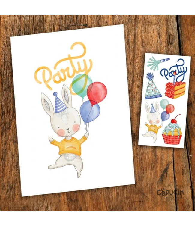 Pico Tatouage Wish card + tattoos | Party