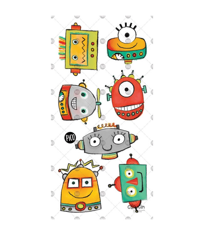 Tatouages | Robots rigolos
