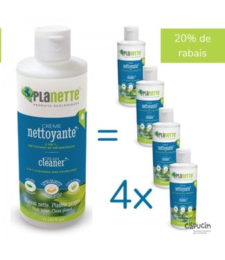 Planette Cream Cleaner - Citrus & Tea Tree - Choose a format