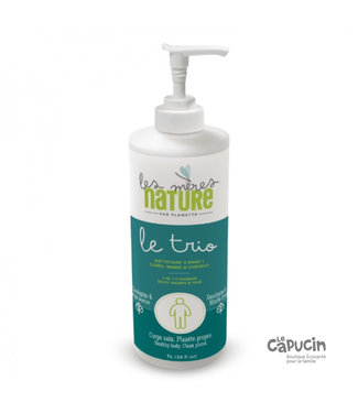 Planette LE TRIO HOMME Cleanser | Body/Hand/Hair | Eucalyptus & Marine Synergy