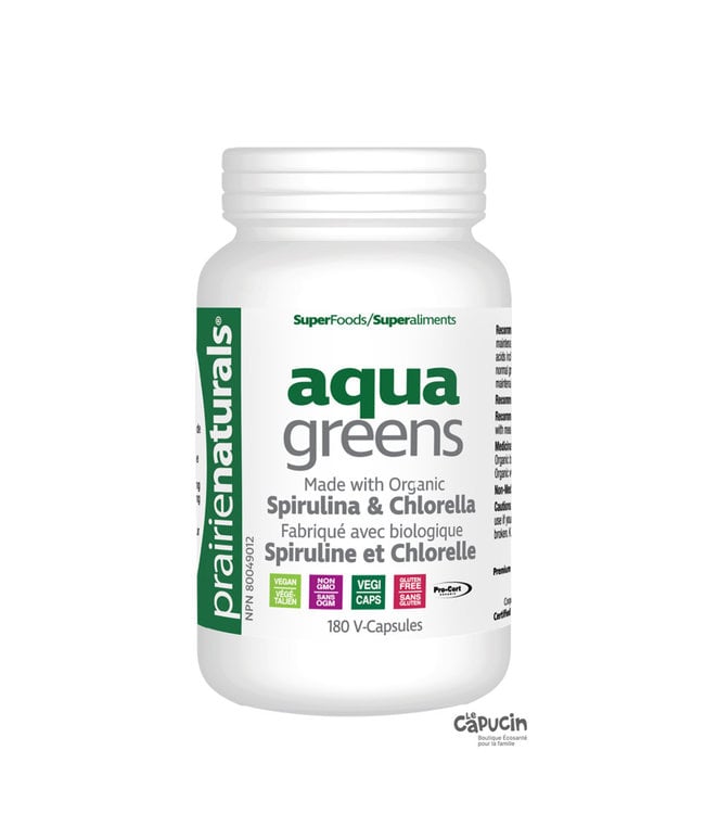 Aqua Greens (Spiruline et Chlorelle)