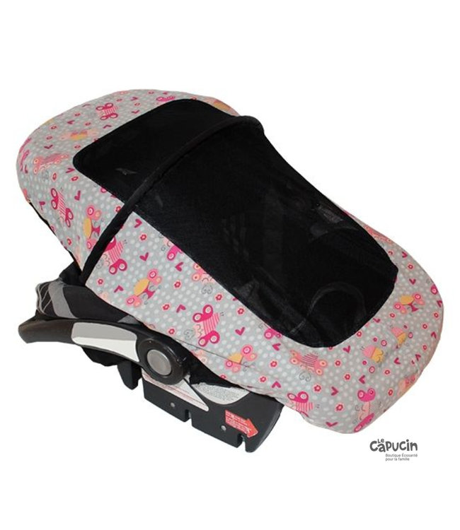 Sherpa Summer mosquito cover for car seat