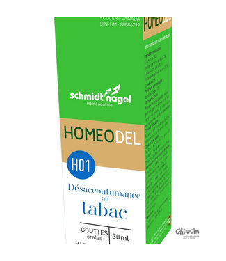 Schmidt-Nagel (Homeodel) H01  -  Tobacco cessation
