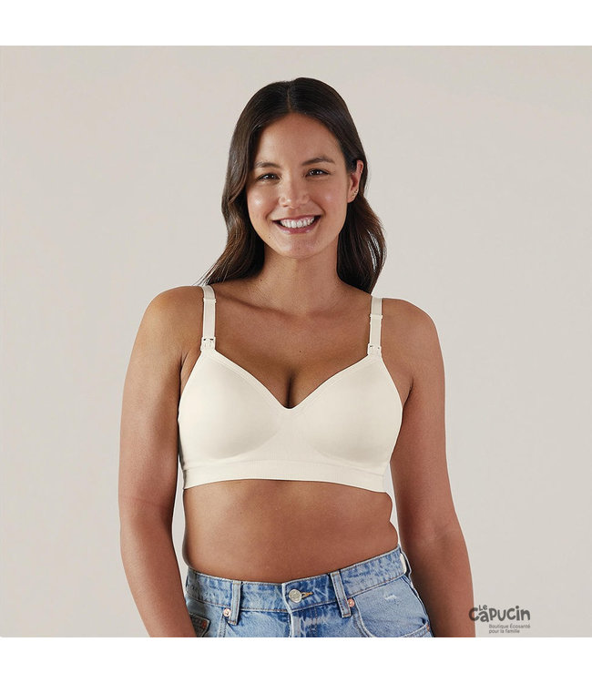 Body Silk Seamless Nursing Bra - Lipstick - Le Capucin