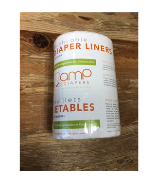 AMP Diapers Flushable liners -| 100 liners