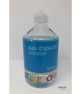 One Bottle Concentrated multi-purpose cleaner Pas d'soucis! | Lemon
