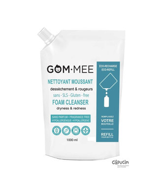 Gom-mee Recharge Mousse nettoyante douceur Ph adapte | 1 L