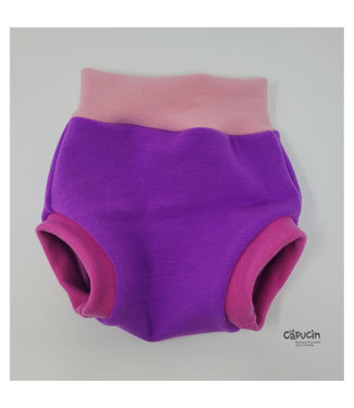 Bumby Wool Diaper cover | Shimmer , Dragonfruit & Peppa | Large