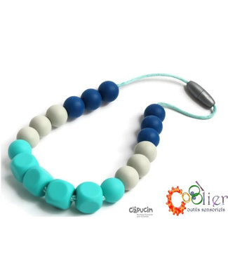 CoolCoolier Chewable Necklace | Tricolor | Medium