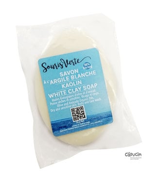 Souris Verte White clay soap | Travel size