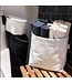 Bateau Bateau Toilet Paper Rolls | Starter Set | 72 items | Chevrons | Black and White