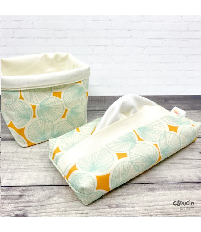 Washable tissues | 12 items | Water lilies