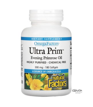 Natural Factors Ultra Prim | 180 softgels | 500mg