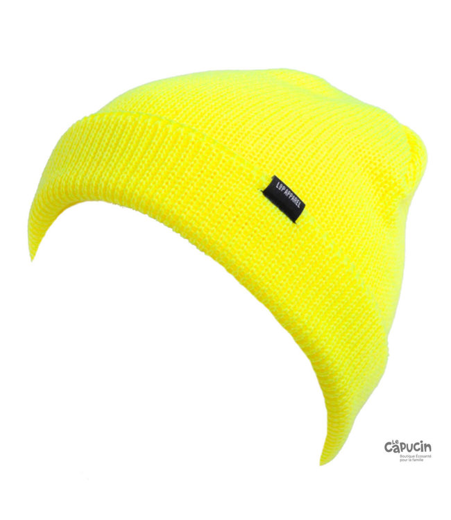 Knit Toque - New York 3.0 - Fluo Yellow - Choose a size