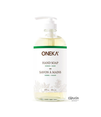 Oneka Hand Soap - Cedar & Sage - 475ml