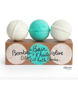 Lolo et moi Bombes de bain à l'huile d'olive - 3 items - Lolo