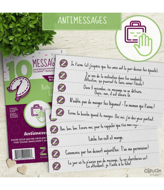 Zimo Message set | 10 items | Anti-messages
