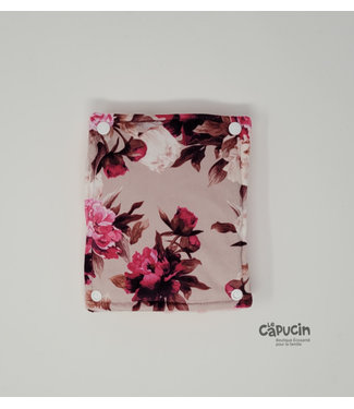 Collection Mini Coco Strap Protector | Floral | Beige