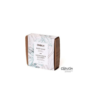 Oneka Soap - Body - Peppermint & Grey Clay - 140g