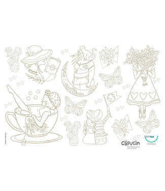 BiMoo Placemat to color | Dream