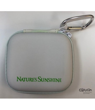 Nature's Sunshine Carrying case for essential oils | White | Without essential oils