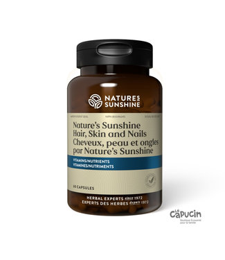 Nature's Sunshine Cheveux, peau et ongles - 60caps par Nature's Sunshine