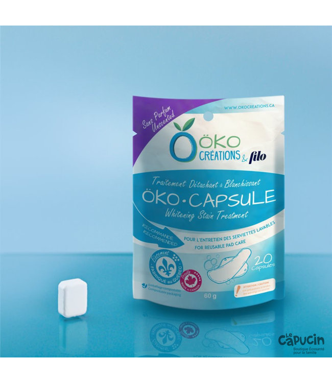 Stain & Bleach Treatment | Öko Capsules | Fragrance Free